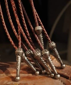 Old Selling Leather Joker Cents Coin Bolo Tie ACCESSORIES 15 Old Selling Leather Joker Cents Coin Bolo Tie ACCESSORIES