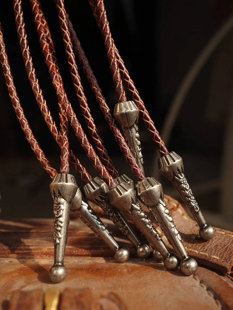 Old Selling Leather Joker Cents Coin Bolo Tie ACCESSORIES 7 Old Selling Leather Joker Cents Coin Bolo Tie ACCESSORIES