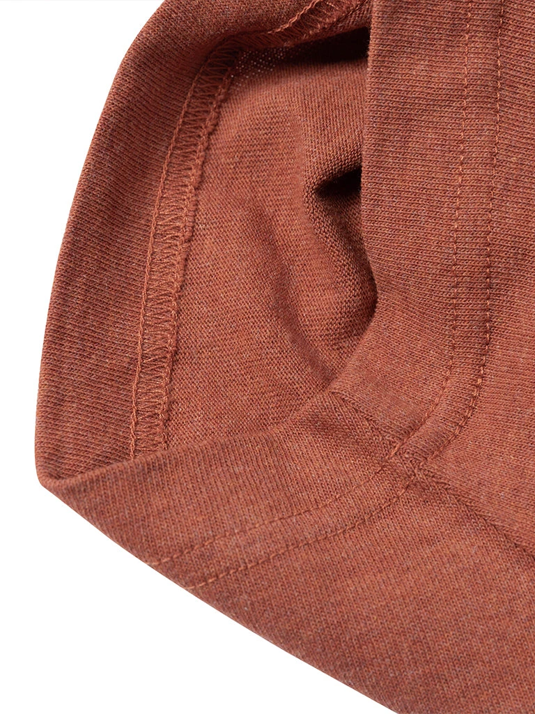 Non Stock MFG. CO. 9 Oz Cotton Tubular T-Shirt - Orange Red 10 Non Stock MFG. CO. 9 Oz Cotton Tubular T-Shirt - Orange Red