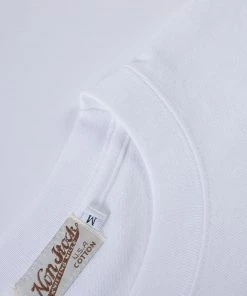 Non Stock MFG. CO. 9 Oz Cotton Tubular T-Shirt - White TOPS