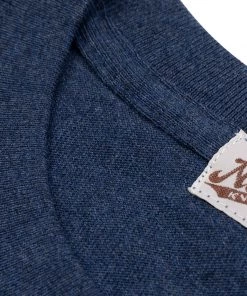 Non Stock MFG. CO. 9 Oz Cotton Tubular T-Shirt - Denim Blue TOPS 19 Non Stock MFG. CO. 9 Oz Cotton Tubular T-Shirt - Denim Blue TOPS