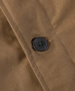 Non Stock MFG. CO. 1940s US Navy N-1 Deck Jacket - Faux Fur Inner - Khaki