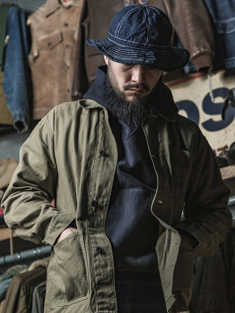 Bronson MFG. CO. NEW ARRIVALS USMC P-41 HBT Utility Jacket 5 Bronson MFG. CO. NEW ARRIVALS USMC P-41 HBT Utility Jacket