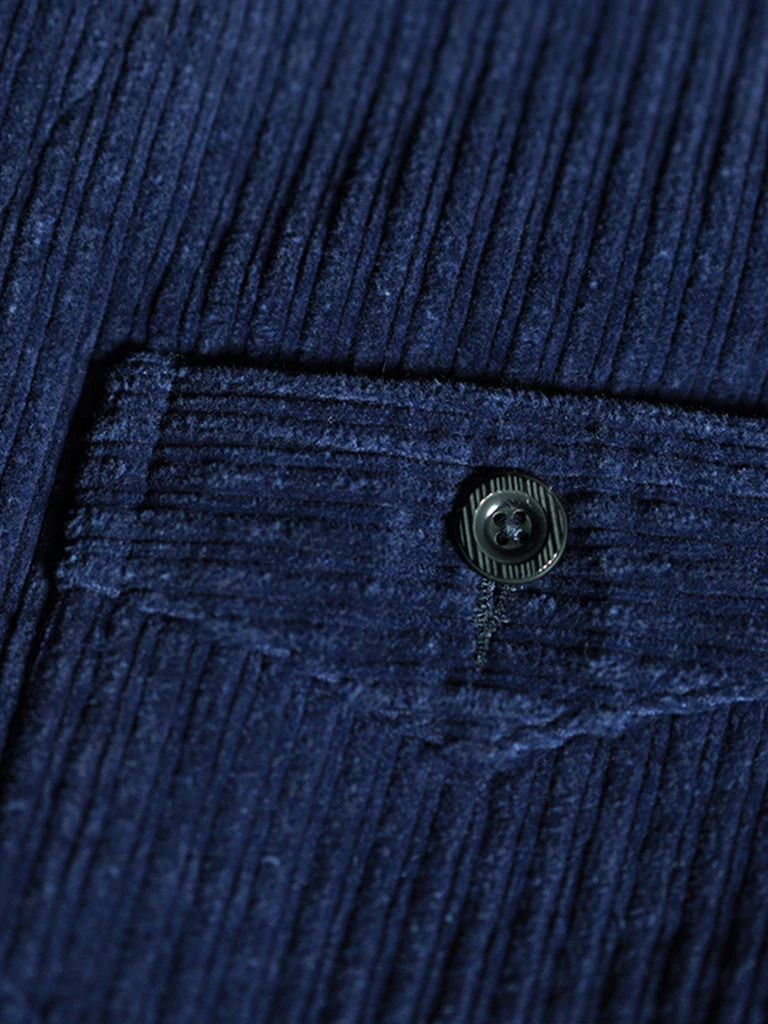 Annual Ring 1920s Indigo Corduroy Work Vest 8 Annual Ring 1920s Indigo Corduroy Work Vest