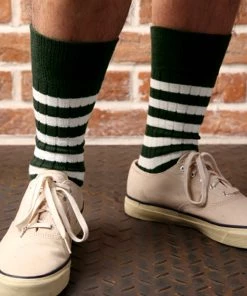 Non Stock MFG. CO. BEST SELLERS Retro Prisoner Style Stripe Cotton Socks