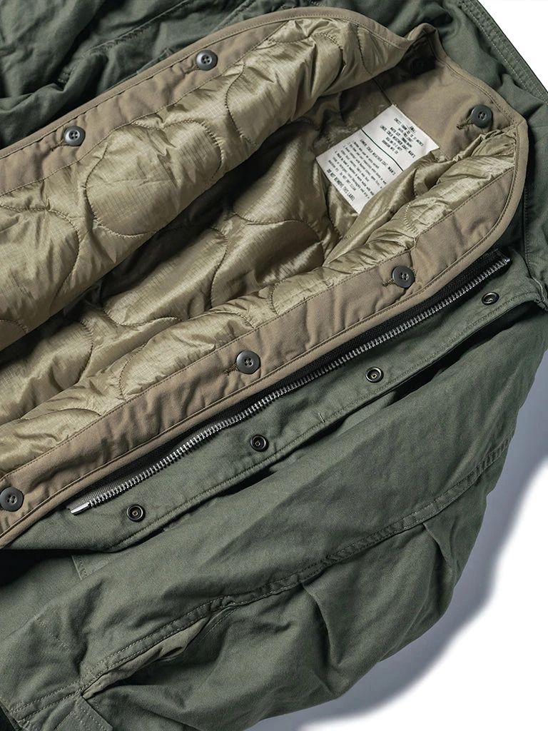 Bronson MFG. CO. TOPS US Army 1st Model M-65 Field Jacket Liner 8 Bronson MFG. CO. TOPS US Army 1st Model M-65 Field Jacket Liner