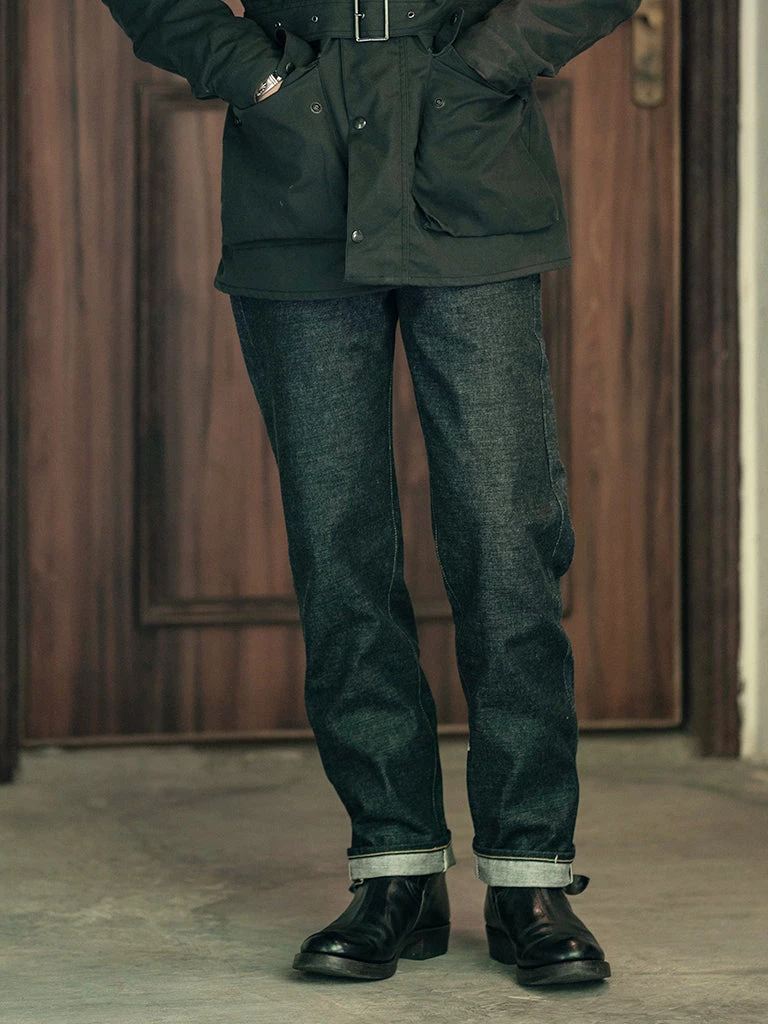 Non Stock MFG. CO. 15 Oz Heavyweight Selvedge Denim Jeans 3 Non Stock MFG. CO. 15 Oz Heavyweight Selvedge Denim Jeans