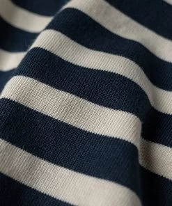 Bronson MFG. CO. French Sailor Boat Neck Breton Stripe T-Shirt - Navy/White BEST SELLERS 17 Bronson MFG. CO. French Sailor Boat Neck Breton Stripe T-Shirt - Navy/White BEST SELLERS