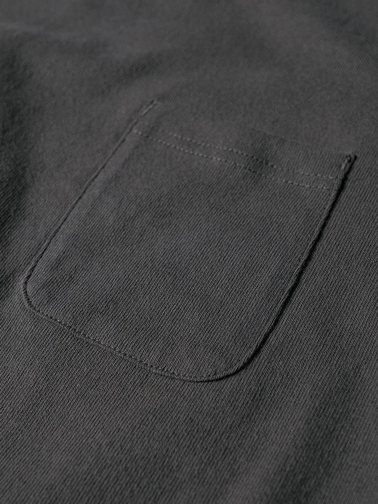 Non Stock MFG. CO. TOPS 9.8 Oz Cotton Classic Pocket T-Shirt - Dark Gray 11 Non Stock MFG. CO. TOPS 9.8 Oz Cotton Classic Pocket T-Shirt - Dark Gray