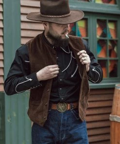 Bronson MFG. CO. 1910s Retro Corduroy Vest