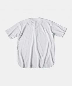 Non Stock MFG. CO. 9.8 Oz Cotton Pique Baseball T-Shirt - White Back In Stock