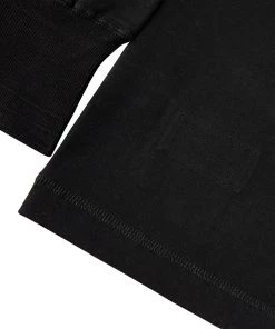 Bronson MFG. CO. Retro Long Sleeve Henley T-Shirt - Black 21 Bronson MFG. CO. Retro Long Sleeve Henley T-Shirt - Black