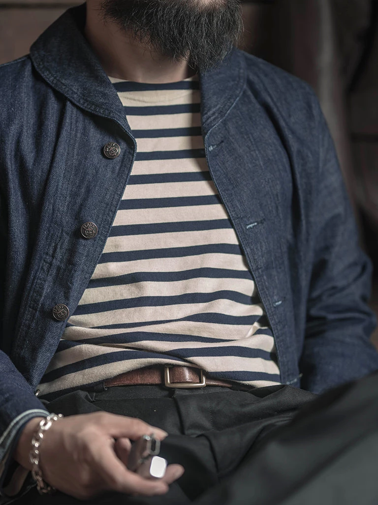 Bronson MFG. CO. 1922 USN 2nd Model Denim Coverall Utility Jacket 6 Bronson MFG. CO. 1922 USN 2nd Model Denim Coverall Utility Jacket