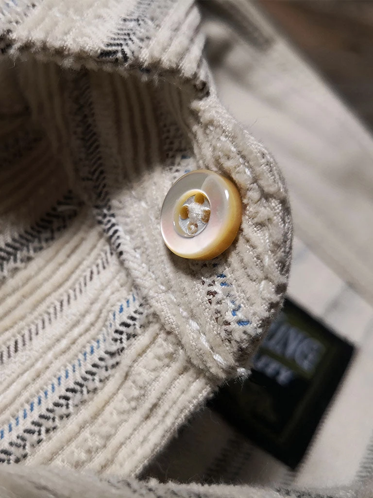 Annual Ring TOPS 1950s 8 Oz Striped Corduroy Western Shirt 6 Annual Ring TOPS 1950s 8 Oz Striped Corduroy Western Shirt