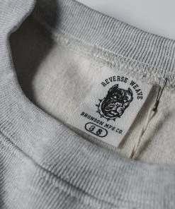 Bronson MFG. CO. 20 Oz Naval Academy Reverse Weave Sweatshirt Back In Stock