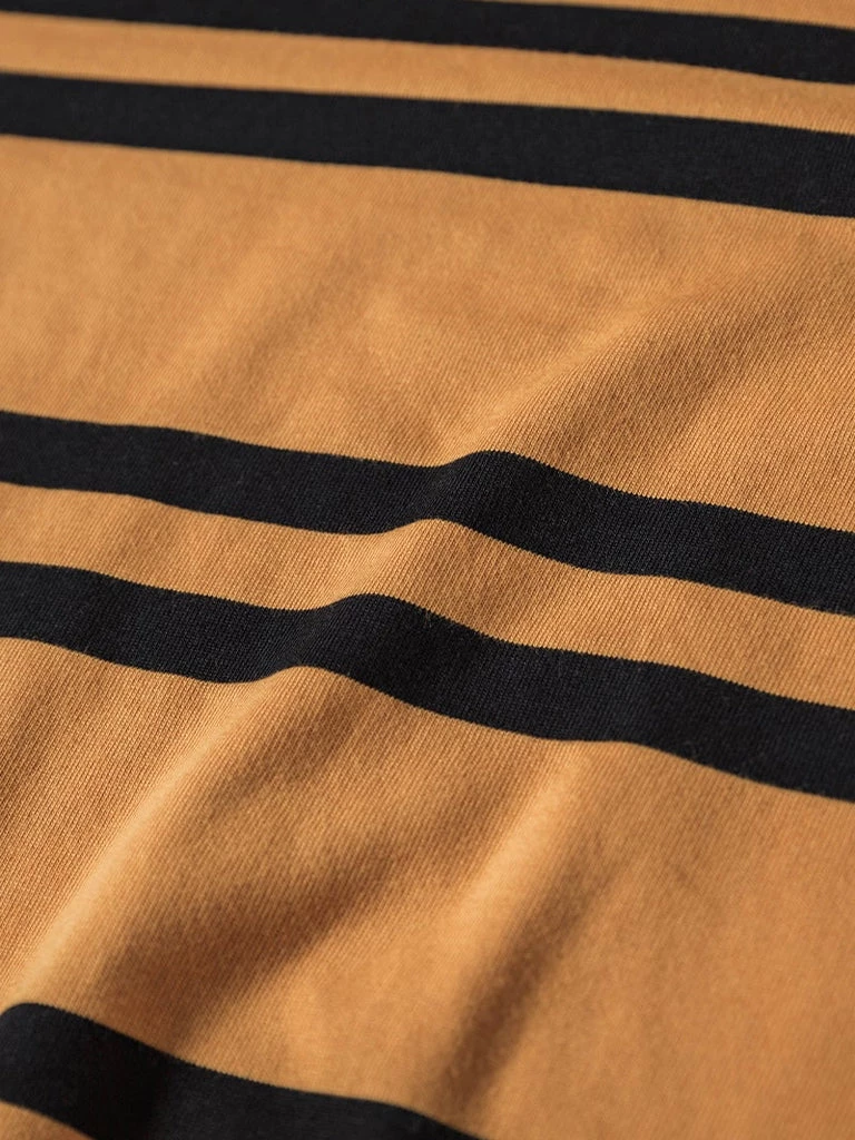 Non Stock MFG. CO. NEW ARRIVALS 9.8 Oz IVY Style Striped T-Shirt - Yellow/Black 7 Non Stock MFG. CO. NEW ARRIVALS 9.8 Oz IVY Style Striped T-Shirt - Yellow/Black
