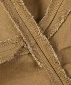 Non Stock MFG. CO. May 2022 1930s IVY Style Double Pleated Chino Trousers - Yellow