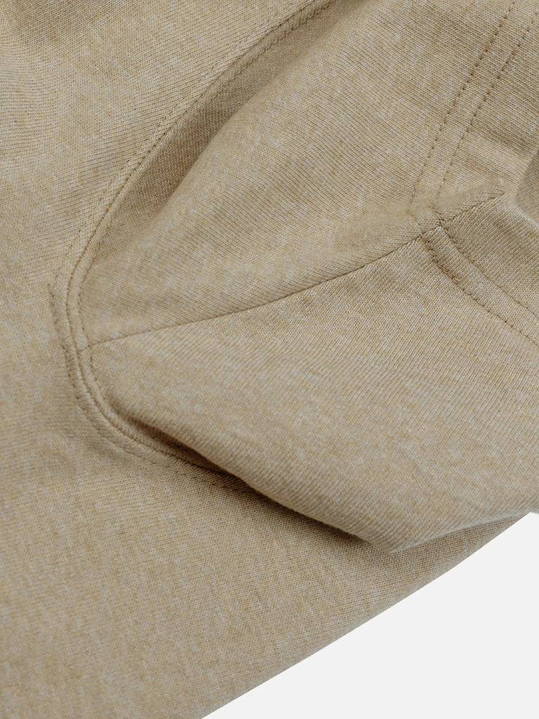 Non Stock MFG. CO. 9 Oz Cotton Tubular T-Shirt - Khaki 9 Non Stock MFG. CO. 9 Oz Cotton Tubular T-Shirt - Khaki