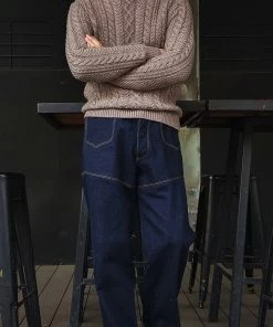 Annual Ring TOPS Merino Wool Aran Sweater