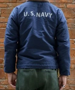 Non Stock MFG. CO. 1940s US Navy N-1 Deck Jacket - Faux Fur Inner - Navy June 2022