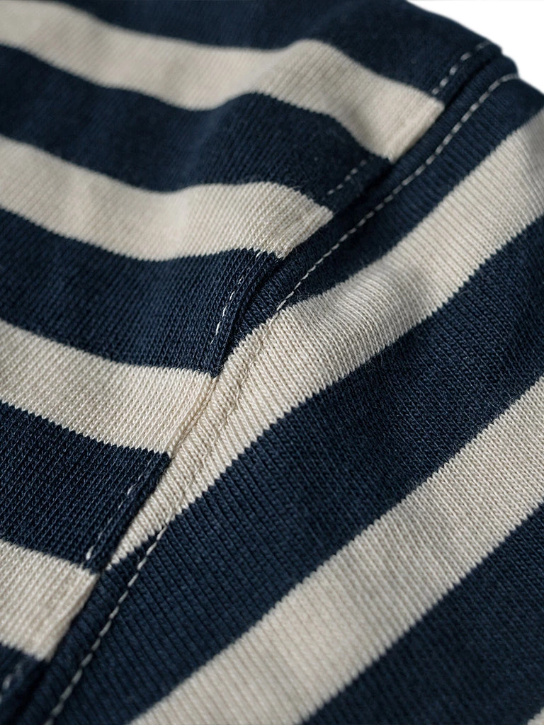 Bronson MFG. CO. French Sailor Boat Neck Breton Stripe T-Shirt - Navy/White BEST SELLERS 8 Bronson MFG. CO. French Sailor Boat Neck Breton Stripe T-Shirt - Navy/White BEST SELLERS