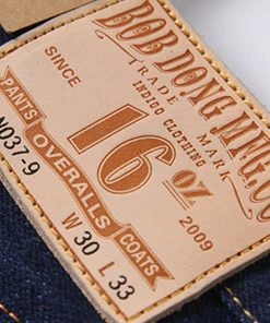 Bob Dong BOTTOMS Lot N037-9 1966 Model 16 Oz Selvedge Denim Jeans