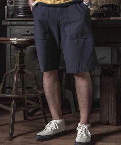 Non Stock MFG. CO. BEST SELLERS Vietnam War OG107 Fatigue Utility Shorts - Navy