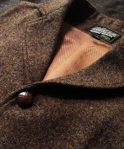 Annual Ring TOPS Brown Tweed Hunting Vest