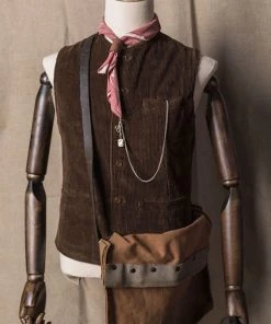 Bronson MFG. CO. 1910s Retro Corduroy Vest