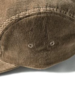 Non Stock MFG. CO. May 2022 12.5 Oz Corduroy 5 Panel Cap - Khaki