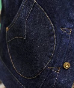 Annual Ring 1880 Indigo Dyed 15 Oz Selvedge Denim Jacket