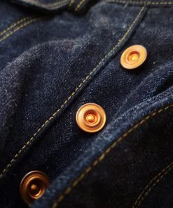 Annual Ring 1879 Model Charles A. Jones Denim Railroad Work Trousers BOTTOMS