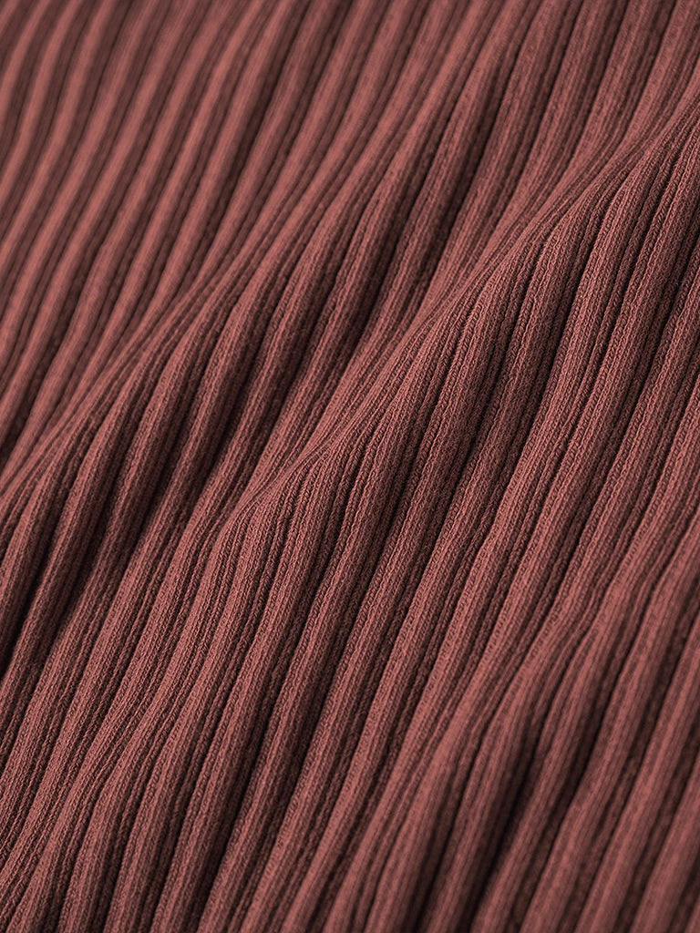 Bronson MFG. CO. 11 Oz Retro Ribbed Cotton Henley T-Shirt - Wine Red TOPS 7 Bronson MFG. CO. 11 Oz Retro Ribbed Cotton Henley T-Shirt - Wine Red TOPS