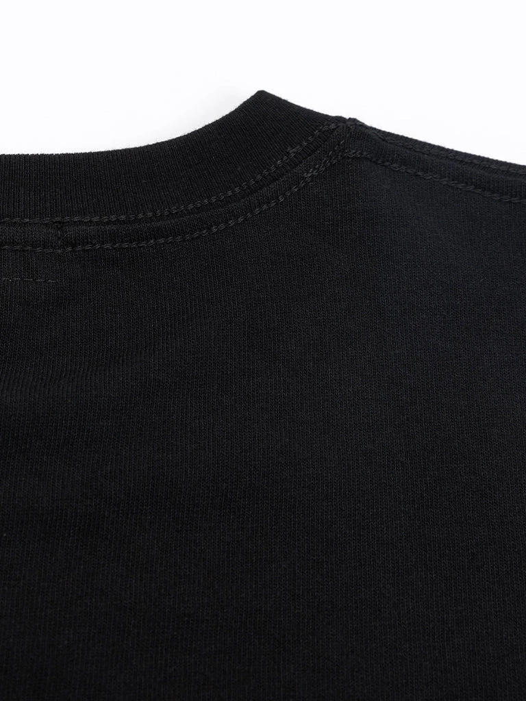 Non Stock MFG. CO. TOPS 9 Oz Cotton Tubular T-Shirt - Black 10 Non Stock MFG. CO. TOPS 9 Oz Cotton Tubular T-Shirt - Black