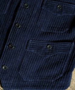 Annual Ring 1920s Indigo Corduroy Work Vest 20 Annual Ring 1920s Indigo Corduroy Work Vest