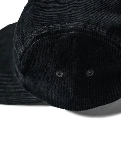Non Stock MFG. CO. 12.5 Oz Corduroy 5 Panel Cap - Black May 2022