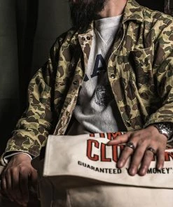 Bronson MFG. CO. TOPS WWII USMC Type P-42 Duck Hunter Camo Jacket