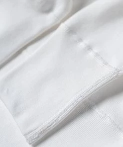 Bronson MFG. CO. June 2022 14 Oz Side Closing Henley T-Shirt - White