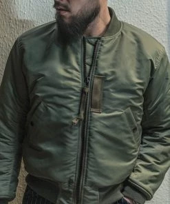 Bronson MFG. CO. 1950s USAF Type MA-1 Flight Jacket TOPS 34 Bronson MFG. CO. 1950s USAF Type MA-1 Flight Jacket TOPS