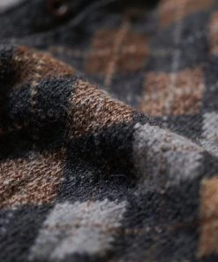 Annual Ring Shetland Wool Argyle Sweater Vest TOPS