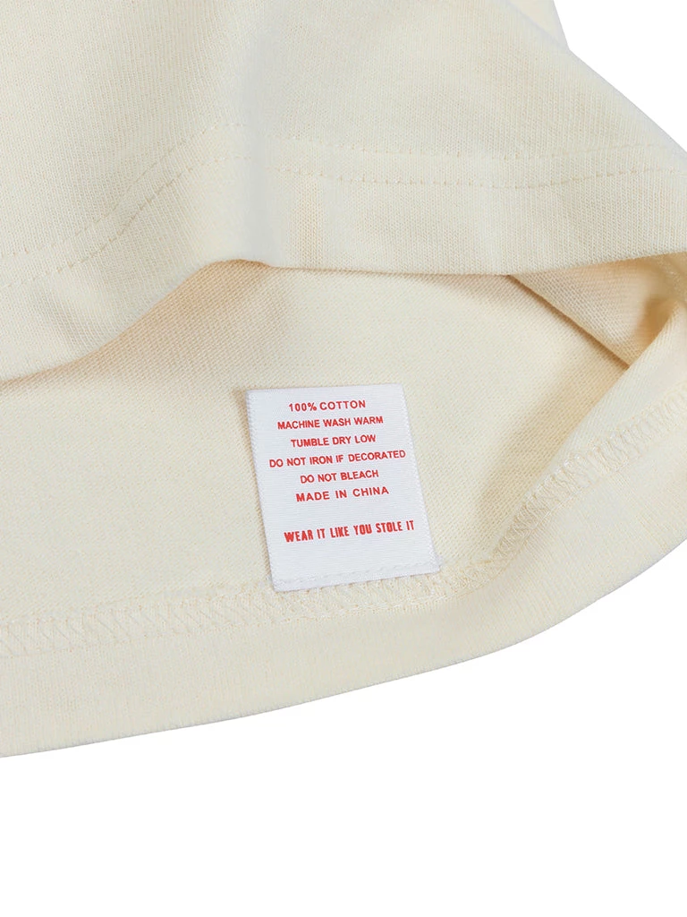 Non Stock MFG. CO. TOPS 9 Oz Cotton Tubular T-Shirt - Embryo 11 Non Stock MFG. CO. TOPS 9 Oz Cotton Tubular T-Shirt - Embryo