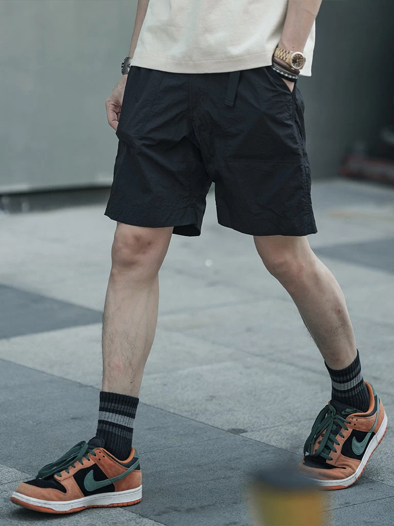Non Stock MFG. CO. May 2022 Nylon Climber's Shorts - Black 4 Non Stock MFG. CO. May 2022 Nylon Climber's Shorts - Black