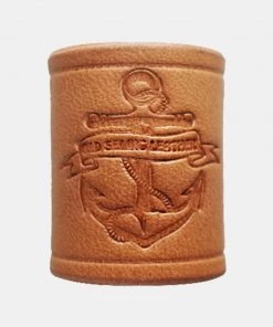 Old Selling Leather Leather Bandana Slide