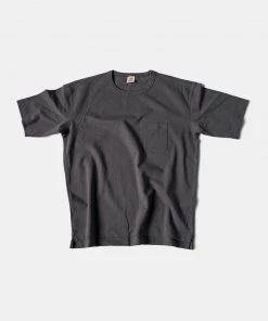 Non Stock MFG. CO. TOPS 9.8 Oz Cotton Classic Pocket T-Shirt - Dark Gray