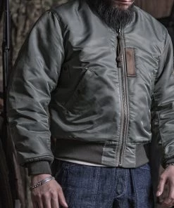 Bronson MFG. CO. 1950s USAF Type MA-1 Flight Jacket TOPS 27 Bronson MFG. CO. 1950s USAF Type MA-1 Flight Jacket TOPS