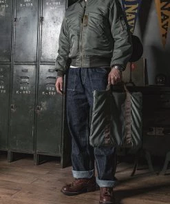 Bronson MFG. CO. 1950s USAF Type MA-1 Flight Jacket TOPS 33 Bronson MFG. CO. 1950s USAF Type MA-1 Flight Jacket TOPS