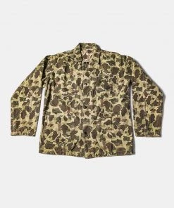 Bronson MFG. CO. TOPS WWII USMC Type P-42 Duck Hunter Camo Jacket