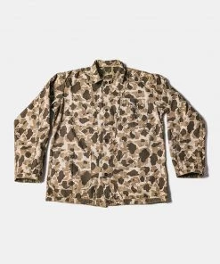 Bronson MFG. CO. TOPS WWII USMC Type P-42 Duck Hunter Camo Jacket