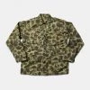 Bronson MFG. CO. TOPS WWII USMC Type P-44 HBT Duck Hunter Camo Jacket
