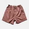 Remains Clothing Back In Stock 1950s Retro Salt & Pepper Boxer Shorts - Red